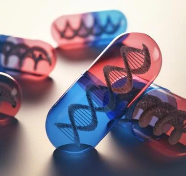 Gene Therapy Stock Illustration