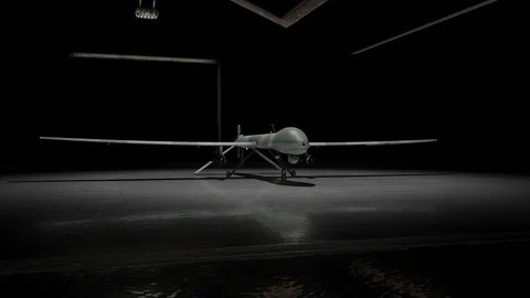 General Atomics UAV MQ-9 Reaper Stock Footage 104143114