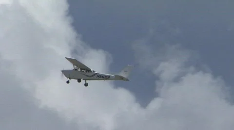 General Aviation Airplane Video stock 267939
