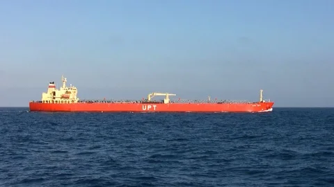 General cargo ship leaving the port of Alicante. Stock Footage 114200177