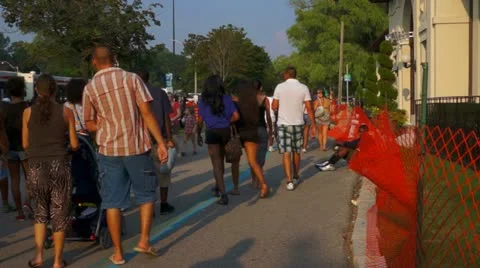 General Crowd Walking Stock Footage 11525148