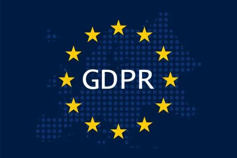 General Data Protection Regulation (GDPR) Stock Illustration