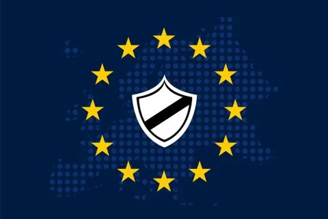 General Data Protection Regulation (GDPR) Stock Illustration