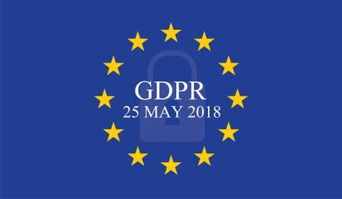 General Data Protection Regulation (GDPR) Stock Illustration