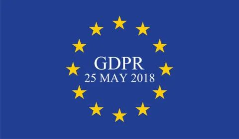 General Data Protection Regulation (GDPR) Stock Illustration