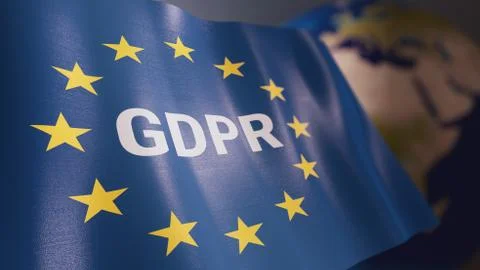 General data protection regulation GDPR イラスト素材