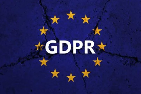  	General Data Protection Regulation (GDPR) Stock Illustration
