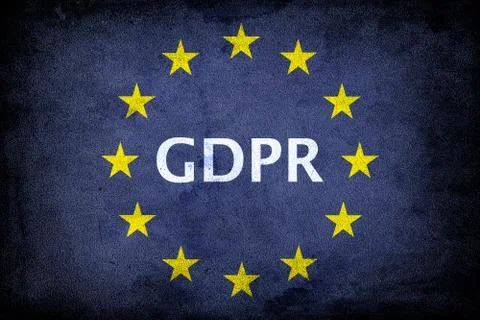  	General Data Protection Regulation (GDPR) Stock Illustration