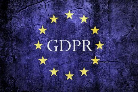  	General Data Protection Regulation (GDPR) 库存插图
