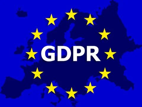 General Data Protection Regulation (GDPR) 库存插图
