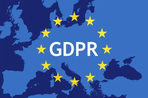 General Data Protection Regulation (GDPR) Stock Illustration