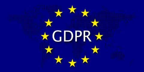 General Data Protection Regulation (GDPR) イラスト素材