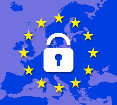 General Data Protection Regulation (GDPR) Stock Illustration
