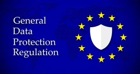 General Data Protection Regulation (GDPR) Stock Illustration