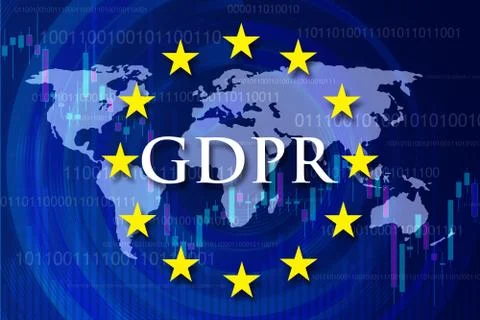 General Data Protection Regulation (GDPR) Stock Illustration