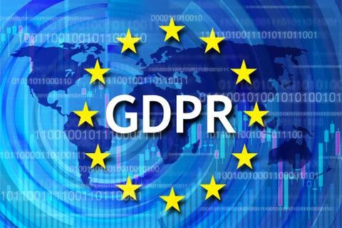 General Data Protection Regulation (GDPR) Stock Illustration
