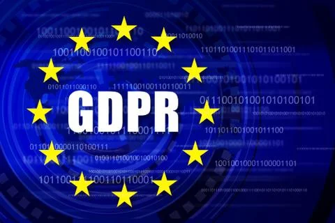 General Data Protection Regulation (GDPR) Stock Illustration