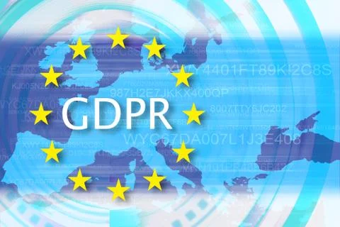 General Data Protection Regulation (GDPR) Stock Illustration