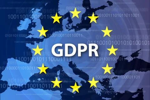 General Data Protection Regulation (GDPR) Stock Illustration