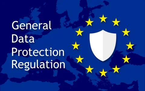 General Data Protection Regulation (GDPR) Stock Illustration