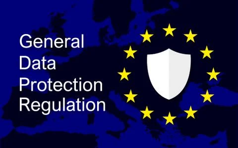 General Data Protection Regulation (GDPR) Stock Illustration