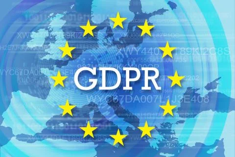 General Data Protection Regulation (GDPR) Illustrazione stock