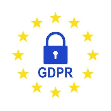 General Data Protection Regulation (GDPR). Vector illustration. Stock Illustration