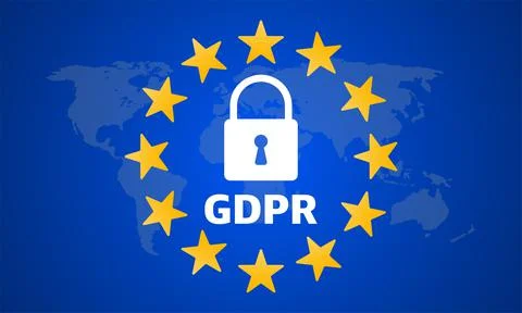 General Data Protection Regulation (GDPR) 스톡 일러스트