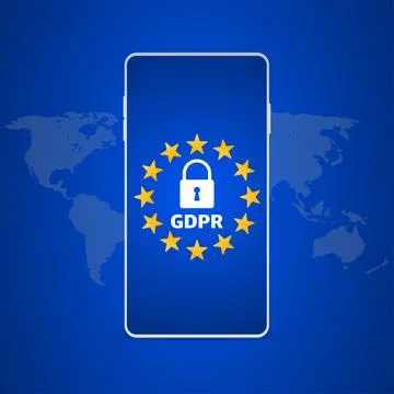 General Data Protection Regulation (GDPR) Illustrazione stock