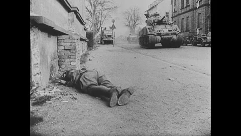 General Dwight D. Eisenhower inspects American soldiers Stock Footage 252583130