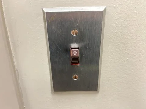 General Electric Light Switch Stock Photos