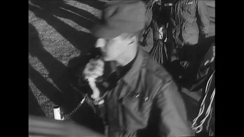 General Herbert Powell discusses how the United States Army trains its soldiers Stock Footage 118605461