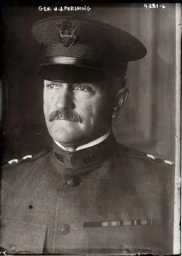 General John J. Pershing. Foto stock