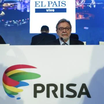General meeting of shareholders of Prisa media group, Madrid, Spain - 30 Jun 201 Stock Photos
