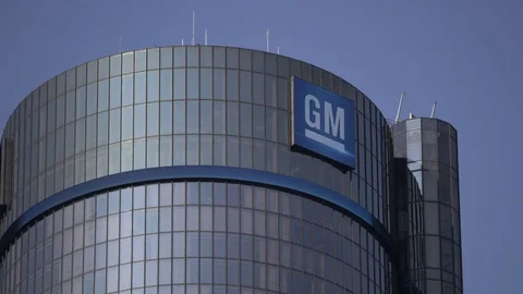 General Motors Building Stock Footage 79245209