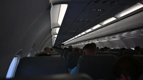 General plan in the cabin Stock Footage 252126354