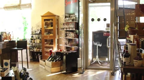 The general plan of the liquor store Stock Footage 46071710