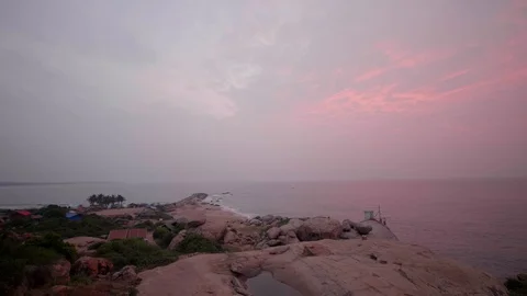 General plan of the sea coast Stock Footage 128532102
