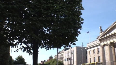 General Post Office (GPO) - Dublin, Ireland Stock-Footage 80902433