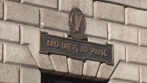 General Post Office (GPO) - Dublin, Ireland Stock Footage 80902654