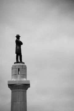 General Robert E Lee statue in New Orleans 写真素材