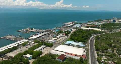 General Santos Fish Port Complex. Philippines Stock Footage 245690725