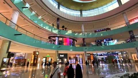 General shots in a mall Stock Footage 168026228