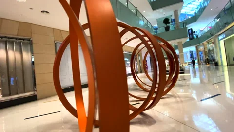 General shots in a mall Stock Footage 168030960