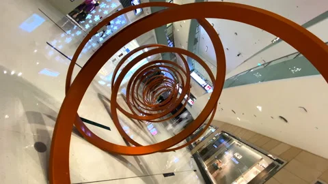 General shots in a mall Stock Footage 168032546