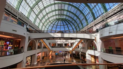General shots in a mall Stock Footage 168037532