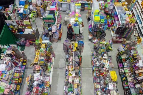 The general store of cheap things Stock Photos