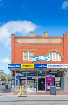 General store in Melbourne Stock Photos