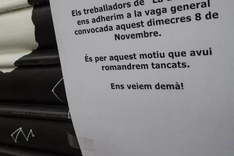 General strike for República 写真素材