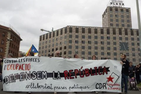 General strike for República 写真素材
